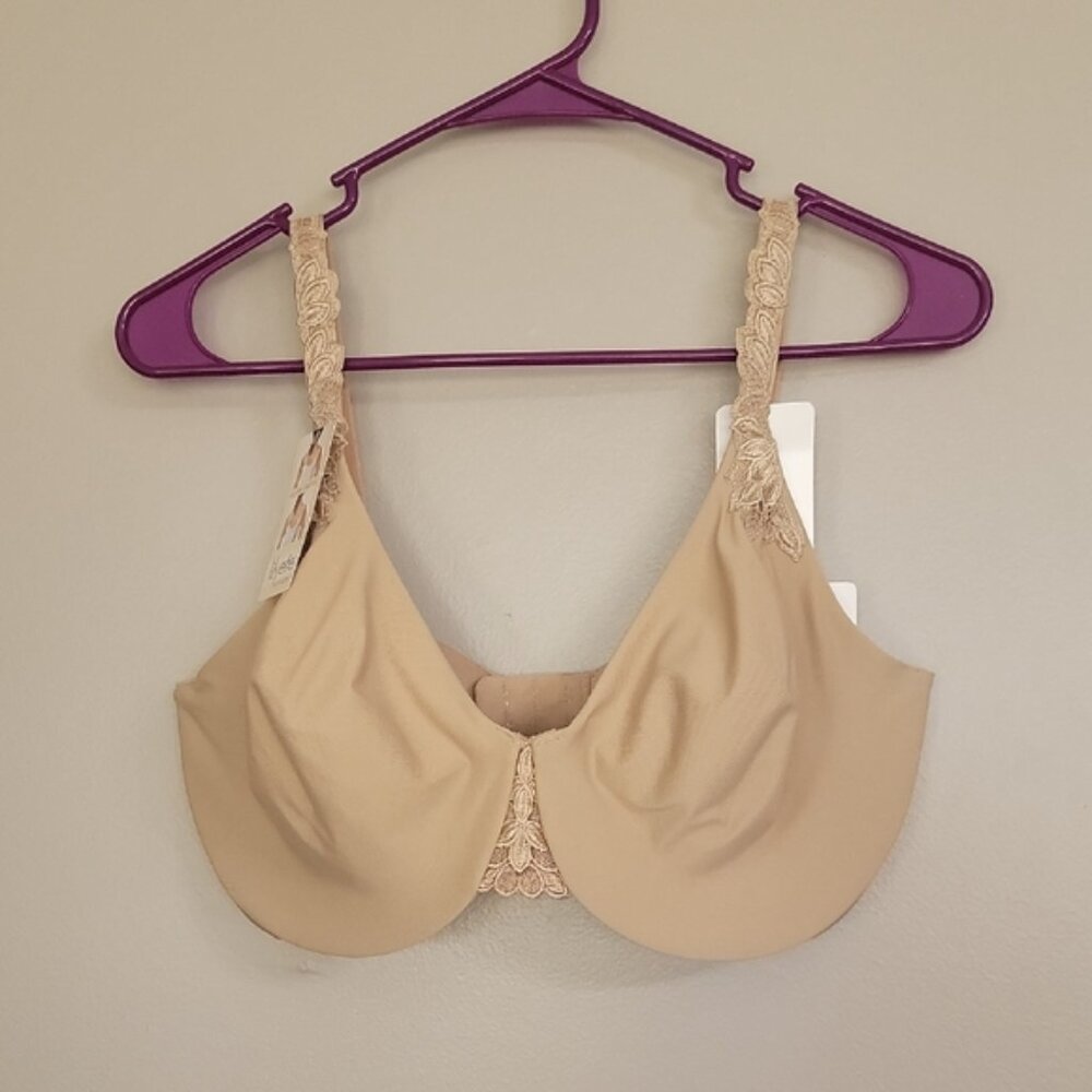 Lilyette Nude Underwire Bra Size 40DD  NWT